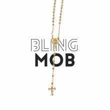 Load image into Gallery viewer, Rosario Bling Goldfilled