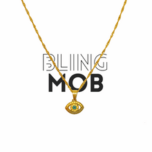 Load image into Gallery viewer, Evil Eye GoldFilled Choker