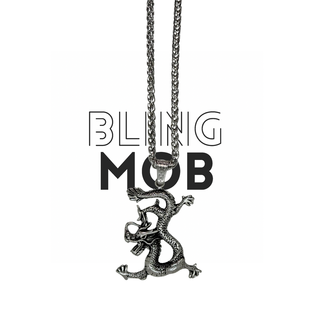 Ryuu Dragon Stainless Steel Necklace