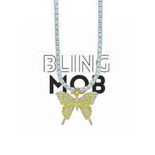 Load image into Gallery viewer, Butterfly Bling Necklace
