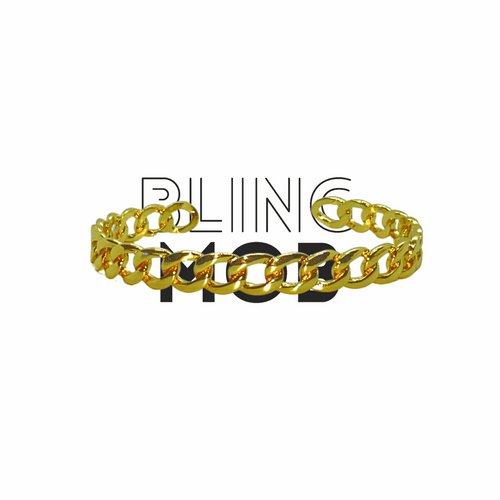 cuban link bracelet bangle cuff