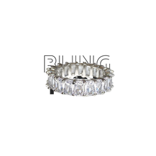 Load image into Gallery viewer, Baguette Ring Silver

