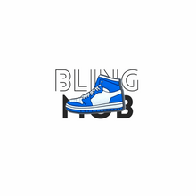 Load image into Gallery viewer, streetwear blue sneaker croc charm
