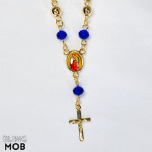 Load image into Gallery viewer, Rosary Bracelet - Blue
