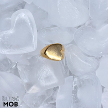 Load image into Gallery viewer, Heart Goldplated Ring
